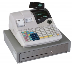 TEC MA-1595 Cash Register - Raised Keyboard