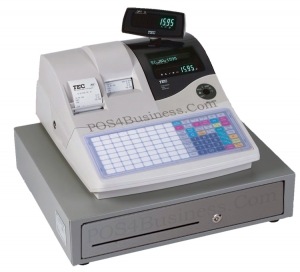 TEC FS-1595 Cash Register - Flat Keyboard	