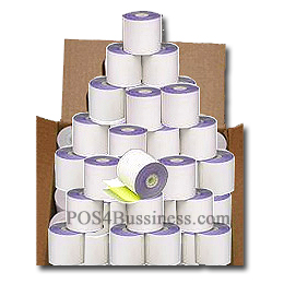 2 PLY Carbonless Paper Rolls - 44mm x 100' - 100 Rolls/Box