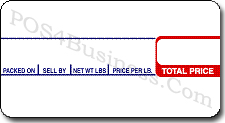 CAS Scale Labels - LP-1000 & LP-II - LST-8000