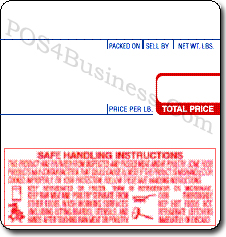 CAS Scale Labels - LP-1000 & LP-II - LST-8040