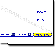 TEC Scale Labels - SL-57, SL-66, SL-6600 - LST-2530S