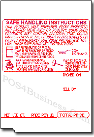 TEC Scale Labels - SL-57, SL-66, SL-6600 - LST-2724