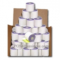 2 PLY Carbonless Paper Rolls - 2 1/4 x 95' - 50 Rolls/Box