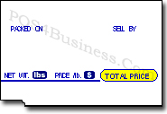 TEC Scale Labels - SL-57, SL-66, SL-6600 - LST-2590	