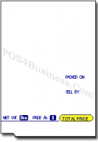 TEC Scale Labels - SL-57, SL-66, SL-6600 - LST-2720