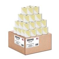 2 PLY Carbonless Paper Rolls - 3" x 90' - 50 Rolls/Box